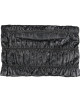 Prada Black Nappa Gaufre Leather Clutch Bag