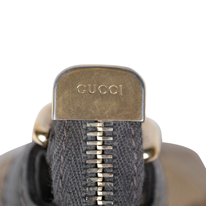 Gucci Brown/Beige Canvas Shoulder Bag