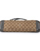 Gucci Brown/Beige Canvas Shoulder Bag