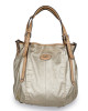 Tod’s Gold Leather G-Line Easy Sacca Tote Bag