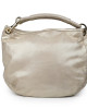 Jimmy Choo Cream Leather Hobo Bag