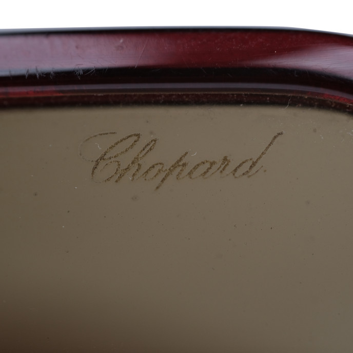 Chopard Brown SCG0125 Shield Sunglasses