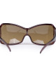 Chopard Brown SCG0125 Shield Sunglasses