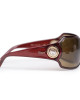 Chopard Brown SCG0125 Shield Sunglasses