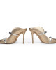 Malone Souliers Gold Silver Heels