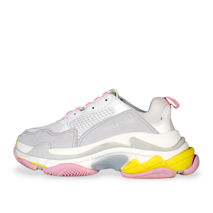 Balenciaga Women's Pink Triple S Sneakers Size 40