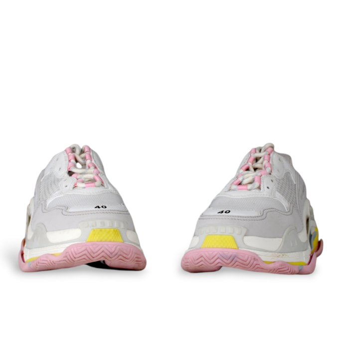 Balenciaga Women's Pink Triple S Sneakers Size 40