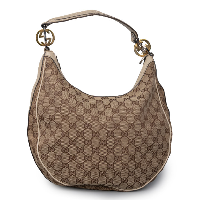 Gucci GG Canvas GG Twins Hobo