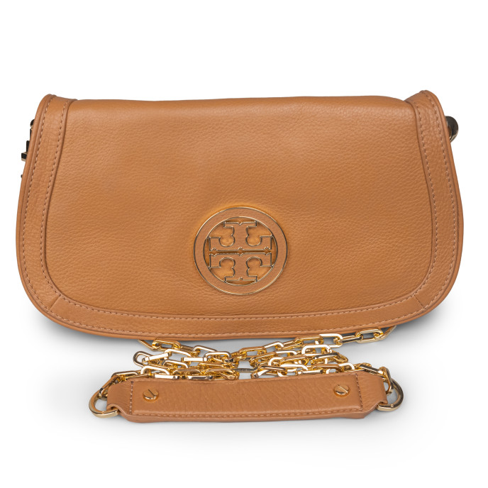 Tory Burch Tan Leather Crossbody Bag