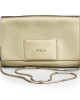 Furla Gold Leather Crossbody Bag