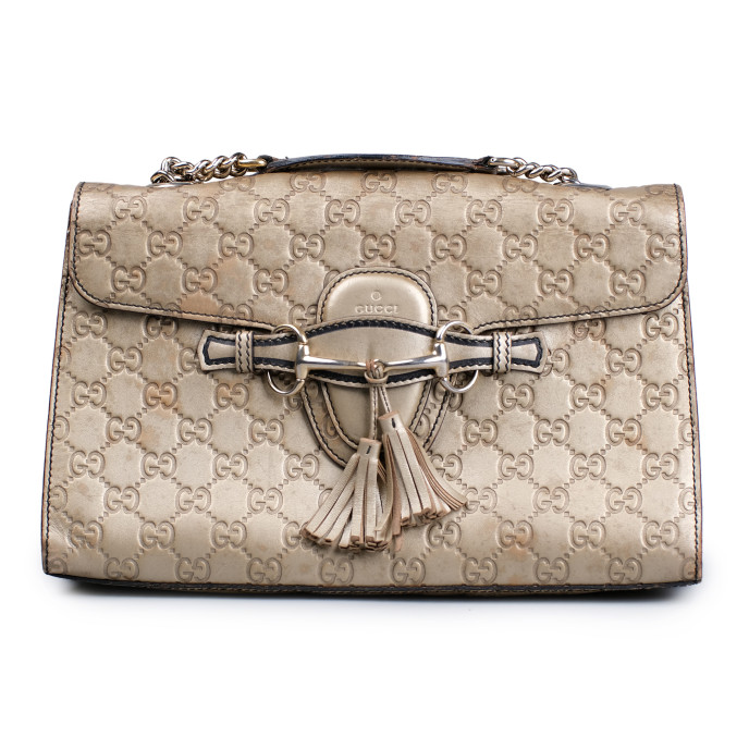 Gucci guccissima leather on sale bag