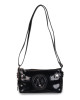 Armani Jeans Black Patent Crossbody Bag