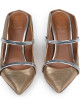 Malone Souliers Gold Silver Heels