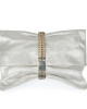 Jimmy Choo Chandra Metallic Chain Clutch